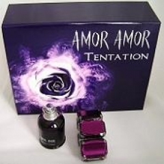 AMOR AMOR TENTATION ZESTAW WODA PERFUMOWANA SPRAY 50ML + BRANSOLETKA
