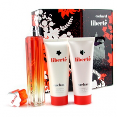 LIBERTE ZESTAW WODA TOALETOWA SPRAY 75ML +BALSAM DO CIAŁA 100ML +ZEL POD PRYSZNIC 100ML