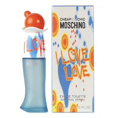 MOSCHINO I LOVE LOVE WODA TOALETOWA SPRAY 50ML