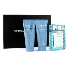 MAN EAU FRAICHE ZESTAW WODA TOALETOWA 100ML + BALSAM PO GOLENIU 75ML+ŻEL  P/P 100ML