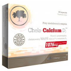 Olimp Chela-Calcium D3, 30 kapsułek