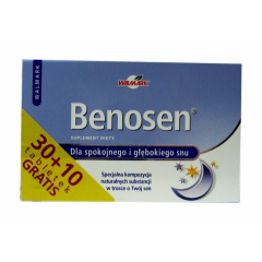 BENOSEN, 30 TABLETEK + 10 TABLETEK GRATIS - OPAKOWANIE PROMOCYJNE