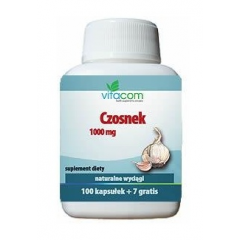 VITACOM CZOSNEK 1000 MG, 107 KAPSUŁEK