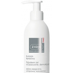 Ziaja Med, Kuracja lipidowa, Fizjoderm, Żel do mycia twarzy, 200 ml