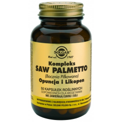 SOLGAR SAW PALMETTO  50 KAPSUŁEK