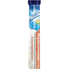 Plusssz Naturalne Barwniki Minerały + Multiwitamina, 24 tabletki musujące