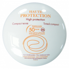 AVENE SUN COMPACT SPF 50 PODKŁAD W PUDRZE  KOLOR PIASKOWY BEŻ