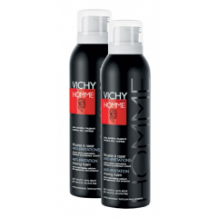 VICHY HOMME ŻEL-KREM DO GOLENIA PRZECIW PODRAŻNIENIOM ZESTAW 1+1