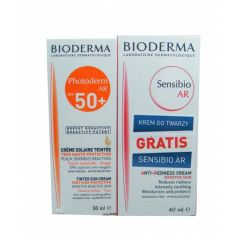 BIODERMA PHOTODERM AR SPF 50/UVA 33 KREM TONUJĄCY DO SKÓRY NACZYNKOWEJ 30 ML