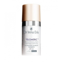 Dr Irena Eris Telomeric 60+  Skoncentrowany krem napinający pod oczy SPF 20 na dzień i/lub noc