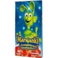 WALMARK MARSJANKI PREBIOTYKI TRUSKAWKA 30 TABLETEK