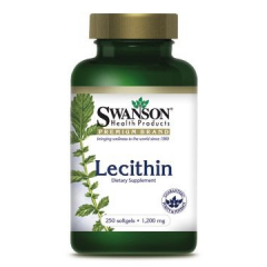 SWANSON LECYTYNA 1200MG  250 KAPSUŁEK