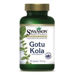 Swanson Gotu Kola, 435 mg, 60 kapsułek