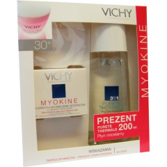 VICHY MYOKINE KREM NA DZIEŃ + VICHY PŁYN MICERALNY 200 ML W PREZENCIE