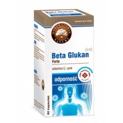 LABORATORIA NATURY BETA GLUKAN FORTE 1,3/1,6D 60 KAPSUŁEK