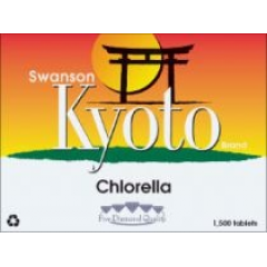 Swanson Kyoto, Chlorella, 1500 tabletek