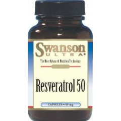 Swanson Resweratrol 50, 30 kapsułek