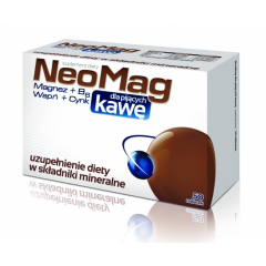Neomag dla pijących kawę, 50 tabletek
