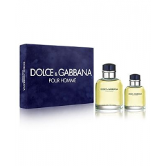 ZESTAW DOLCE GABBANA POUR HOMME WODA TOALETOWA SPRAY 125ML+WODA TOALETOWA SPRAY 40ML