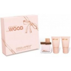 ZESTAW DSQUARED SHE WOOD WODA PERFUMOWANA SPRAY 100ML+BALSAM DO CIALA 100ML+ŻEL POD PRYSZNIC 100ML