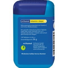 ORTHOMOL WITAMINA C DEPO 100 TABLETEK