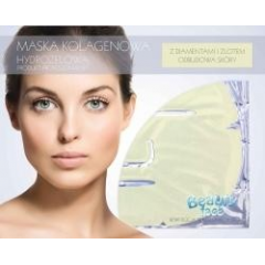 Beauty Face, Przeciwzmarszczowa maska z diamentami i drobinkami złota