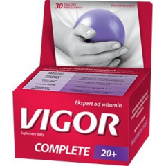 Vigor Complete 20+, 100 tabletek