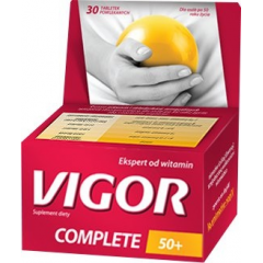 Vigor Complete 50+, 30 tabletek