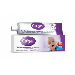 Calgel, Żel na dziąsła - Bolesne ząbkowanie 10 g