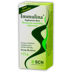 Immulina, Syrop o smaku kiwi i limonki, 125 ml