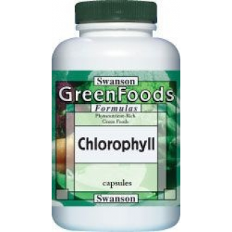 Swanson Chlorofil 60 mg, 300 kapsułek