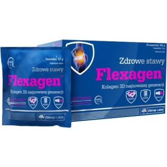 Olimp Flexagen, Smak malinowy, 1 saszetka