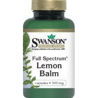 SWANSON FULL SPECTRUM LEMON BALM 60 KAPSUŁEK