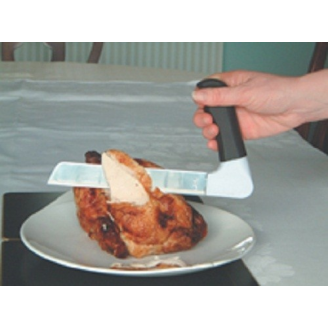 NÓŻ  DO MIĘSA Z ZAKRZYWIONYM ERGONOMICZNYM UCHWYTEM CC0030