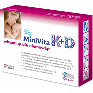 MINIVITA K+D TWISTOFF 30 KAPSUŁEK