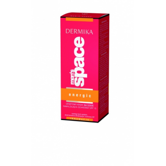 DERMIKA MEN'S SPACE ENERGIC SPORTOWY KREM DO TWARZY NAWILŻAJACO - OCHRONNY 50 ML