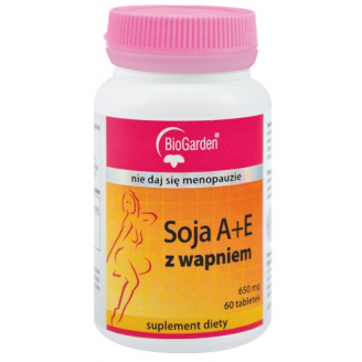Soja A + E z wapniem, 60 tabletek