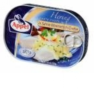 BEZGLUTEN FILETY ŚLEDZIOWE W SOSIE ŚMIETANOWO - CHRZANOWYM  200 GR