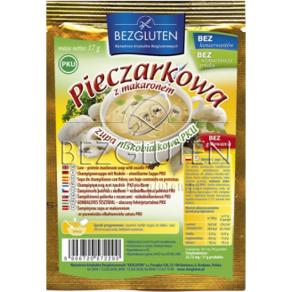 BEZGLUTEN - ZUPA PIECZARKOWA PKU 17 GR