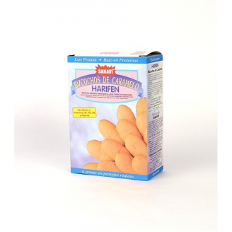 BEZGLUTEN - BISZKOPTY KARMELOWE NISKOBIAŁKOWE PKU 125 GR