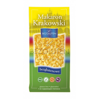 BEZGLUTEN - MAKARON KRAKOWSKI NISKOBIAŁKOWY PKU- KOLANKA 400 GR