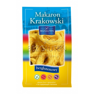 BEZGLUTEN - MAKARON KRAKOWSKI BEZGLUTENOWY GNIAZDKA 250 GR