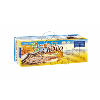 BEZGLUTEN - ORANGE-CHOCO- BEZGLUTENOWE BISZKOPTY+POLEWA KAKOWA 190 GR
