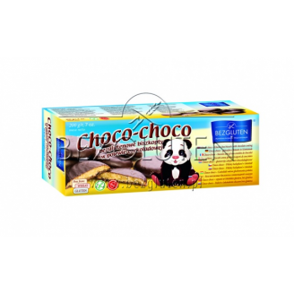 BEZGLUTEN - CHOCO- BEZGLUTENOWE BISZKOPTY + POLEWA KAKAOWA 190 GR