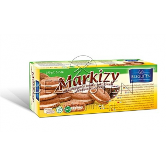 BEZGLUTEN - MARKIZY Z NADZIENIEM SMAK KOKOSOWY PKU 190 GR