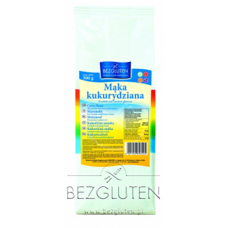 BEZGLUTEN - MĄKA KUKURYDZIANA 500 GR