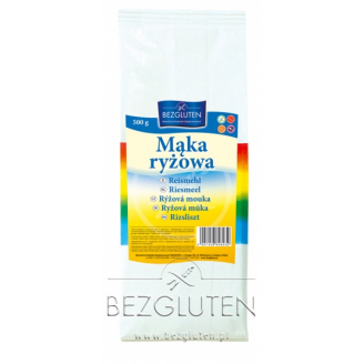 BEZGLUTEN - MĄKA RYŻOWA 500 GR