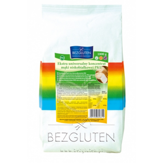 BEZGUTEN - EXTRA UNIWERSALNY KONCENTRAT MĄKI NISKOBIAŁKOWEJ PKU 1KG