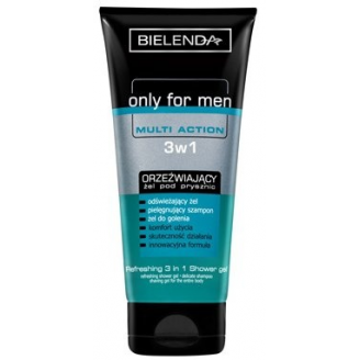 BIELENDA ONLY FOR MEN  ŻEL POD PRYSZNIC 3 W 1 MULTI ACTION