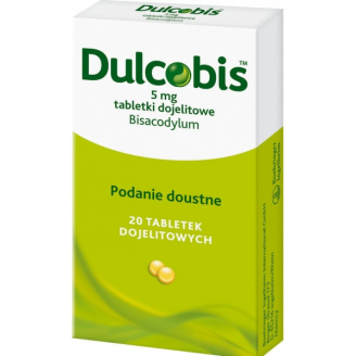 DULCOBIS  20 TABLETEK